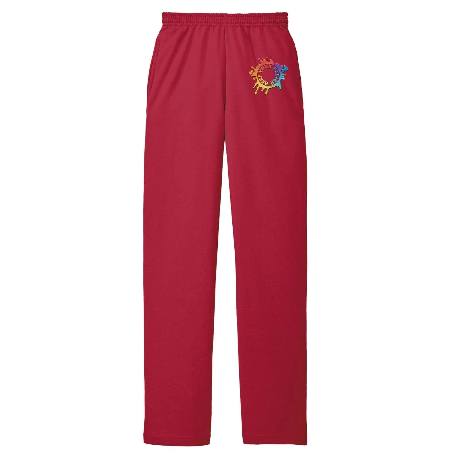 Port & Company® Core Fleece Sweatpant with Pockets Embroidery