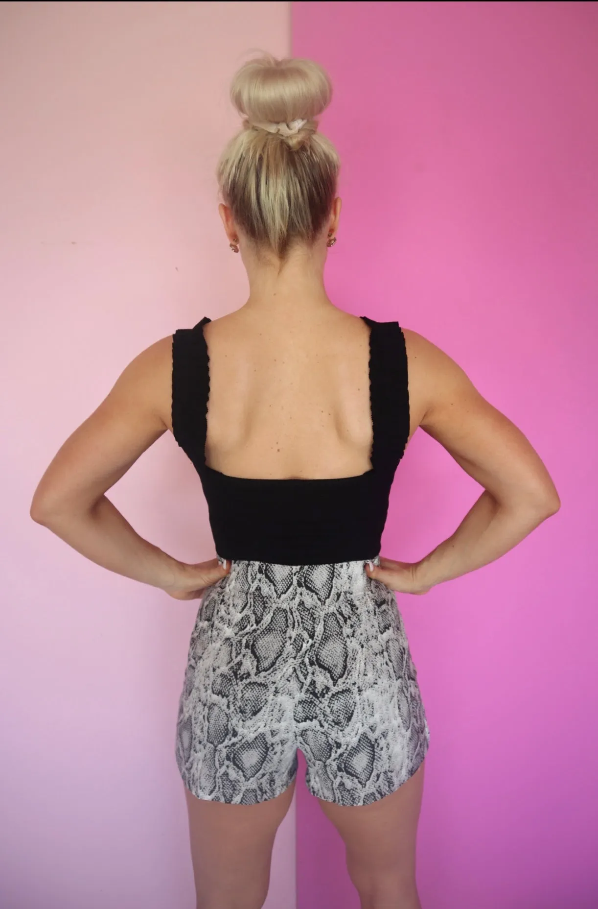 PRETTY WOMAN BODYSUIT BLACK