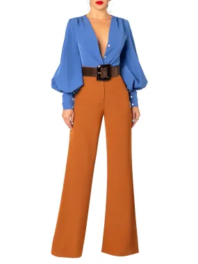 "Stacey" Caramel High Waist Pants