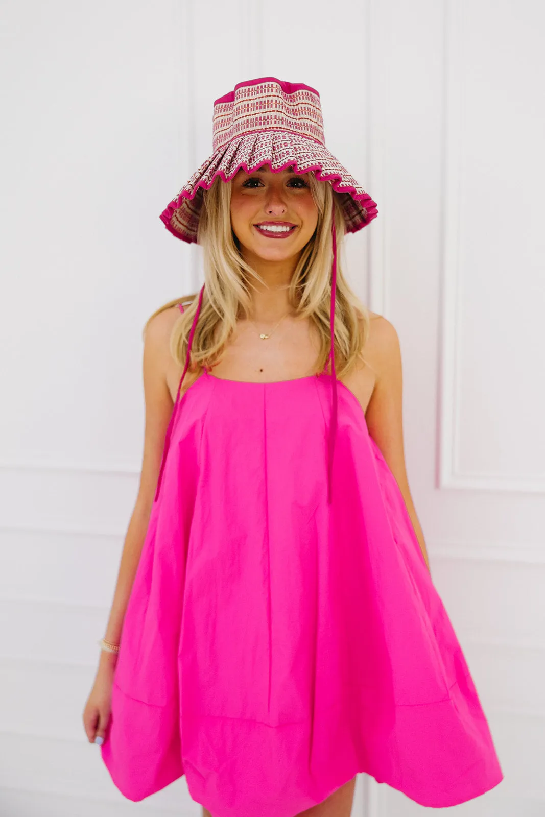 Ramsey Mini Dress - Neon Pink