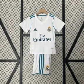 Real Madrid Retro 2017-18 - Children's Set