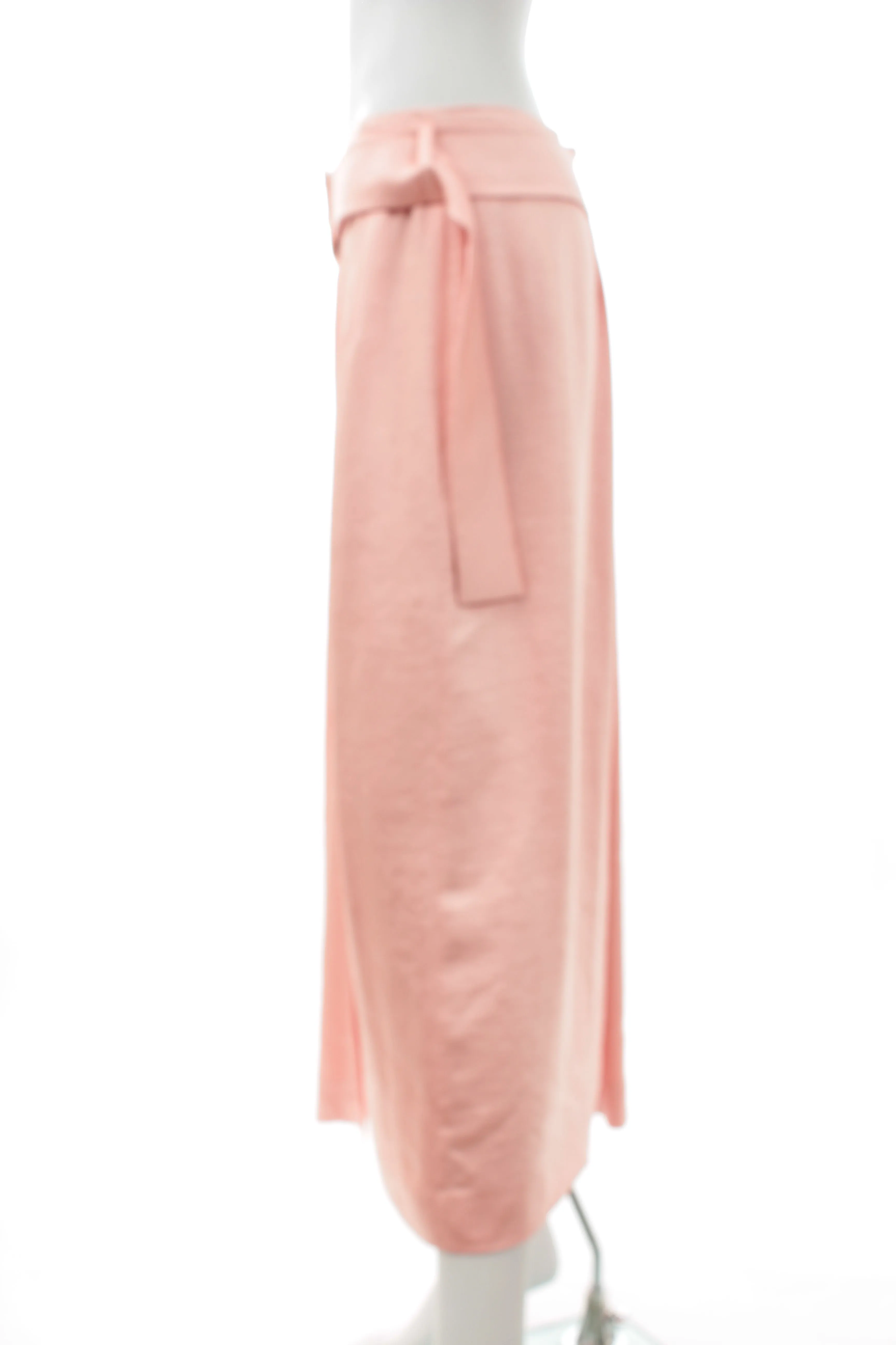 Rejina Pyo Satin Wrap Midi Skirt