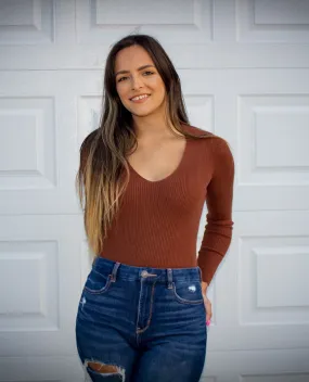 Ribbed bodysuit