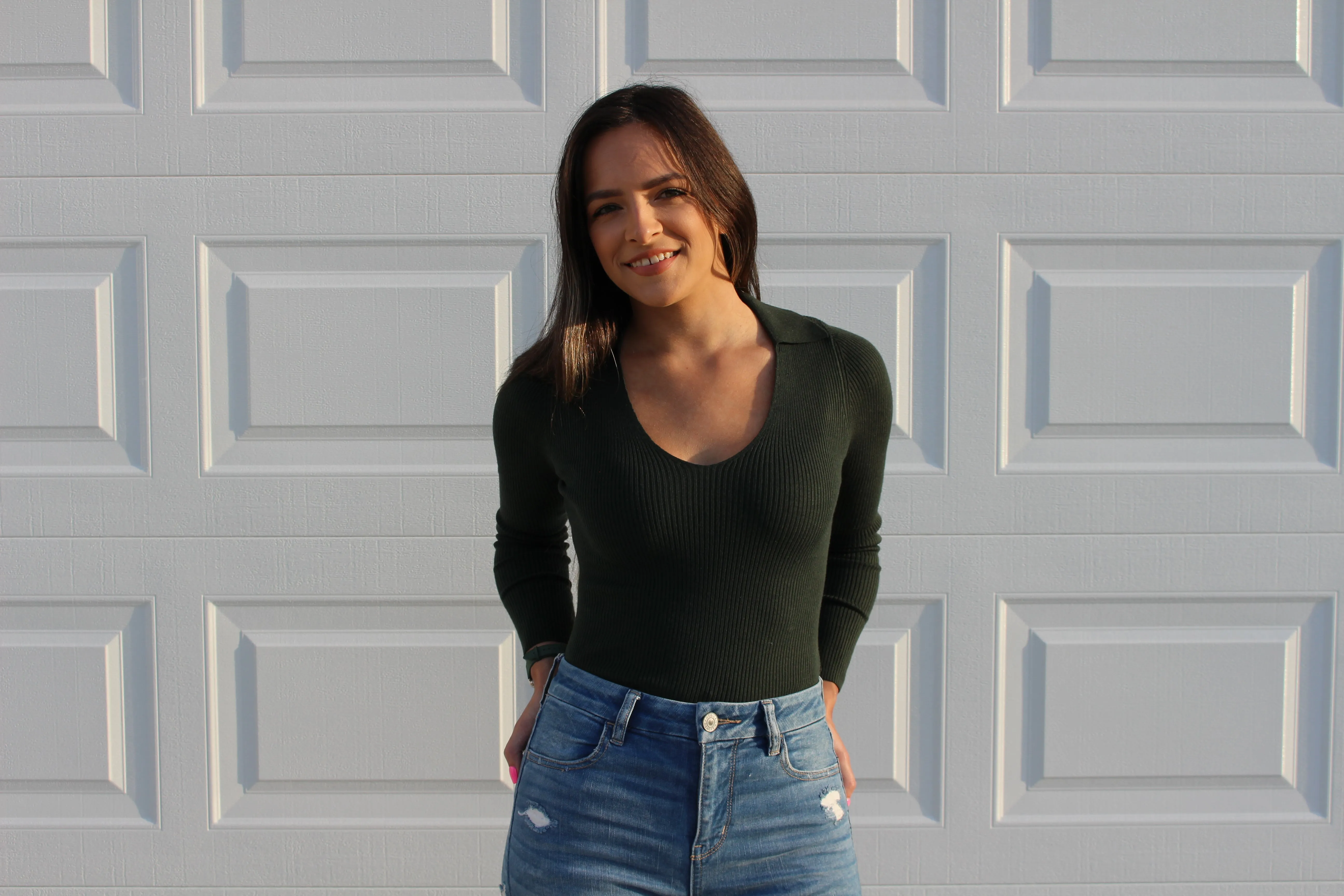 Ribbed bodysuit