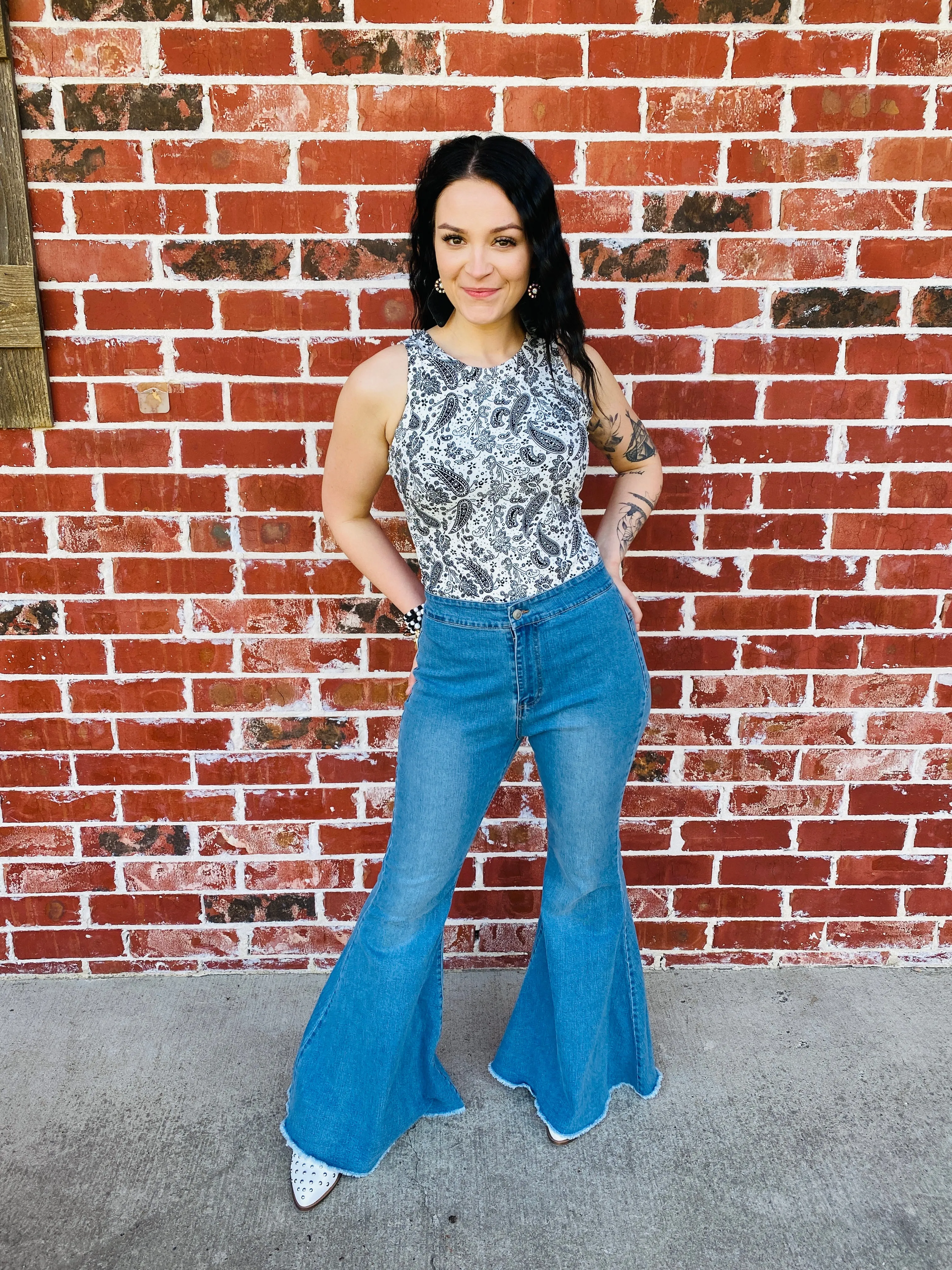 Rodeo Romance Bandana Bodysuit