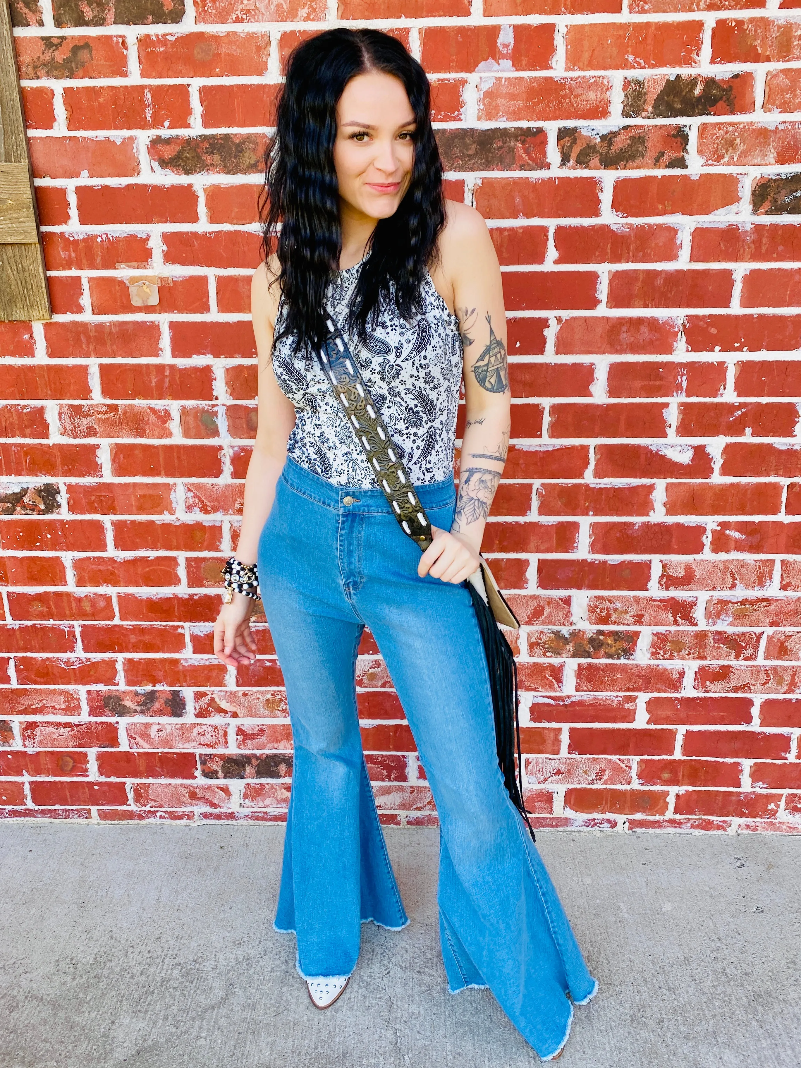 Rodeo Romance Bandana Bodysuit