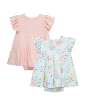 Rose Meadow Bodysuit Dresses (2-Pack)