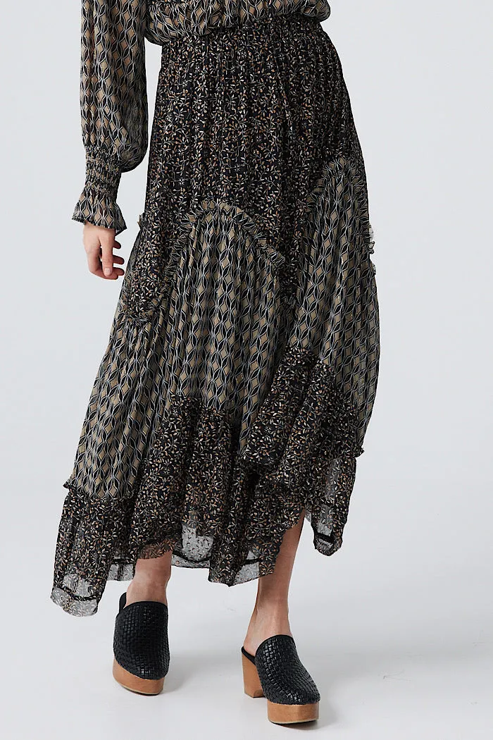 SABRINA SKIRT - FOLKLORE   MYSTIC