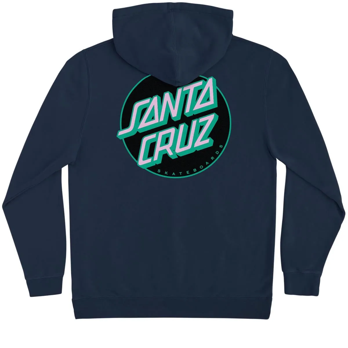 Santa Cruz Other Dot Hoodie - Slate Blue/Black/Teal