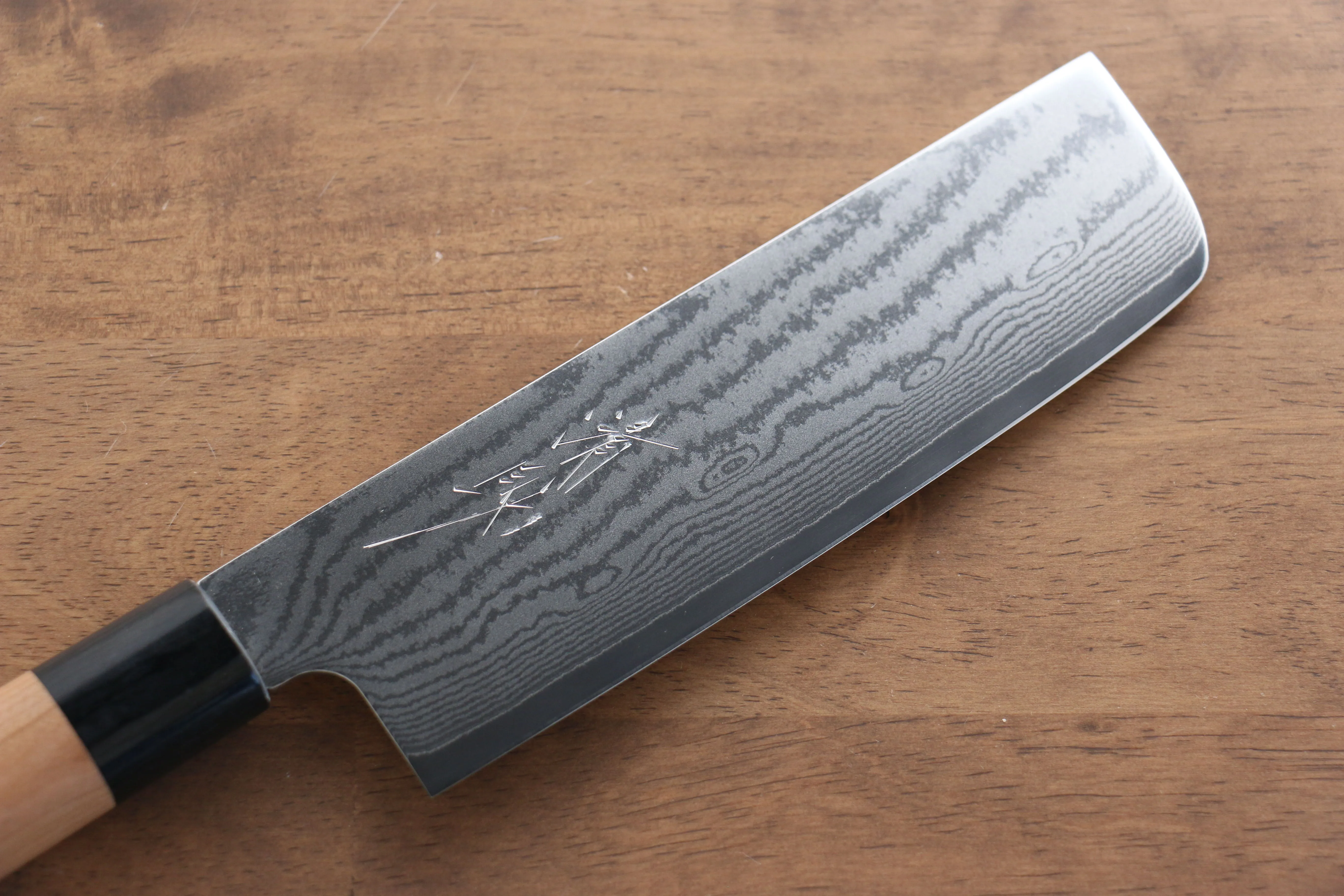 Seisuke VG10 63 Layer Damascus Usuba 165mm Cherry Blossoms Handle