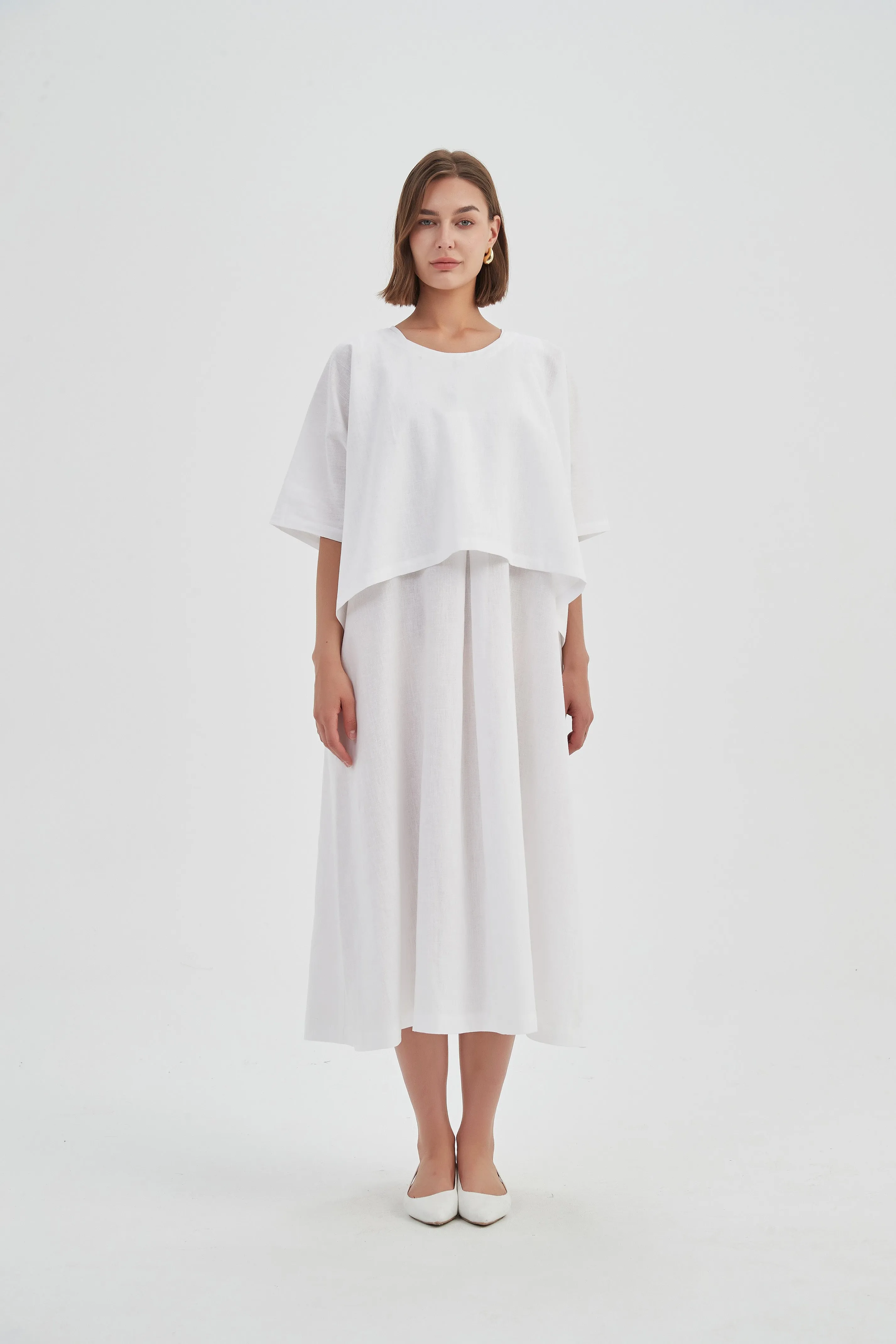 SHORT SLEEVE LAYER TOP