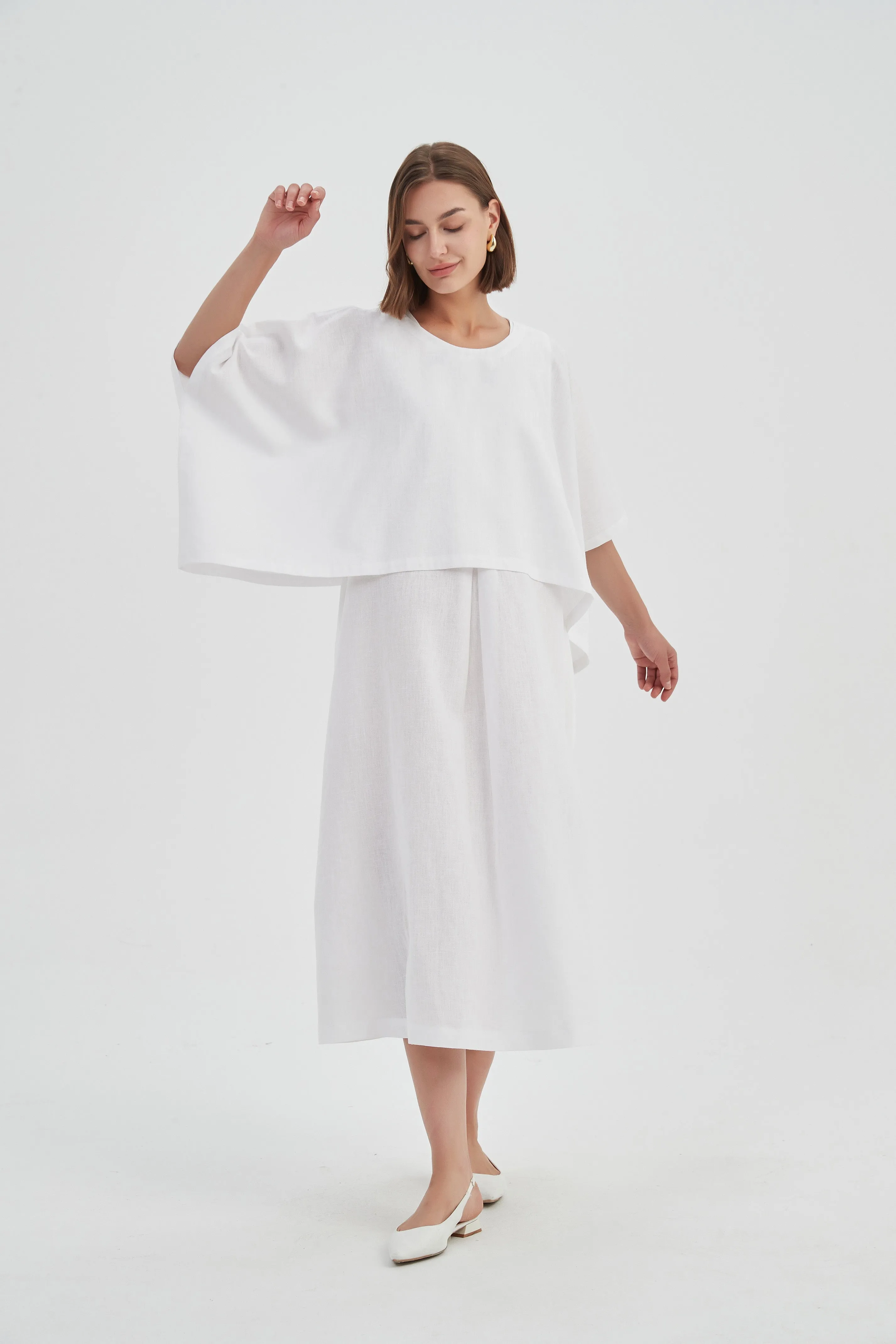 SHORT SLEEVE LAYER TOP