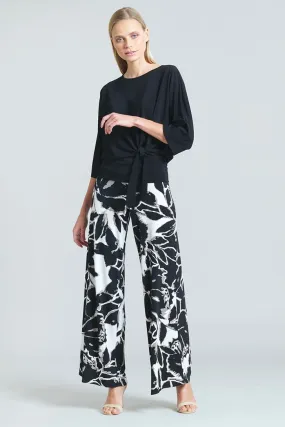 Side Tie Top - Black