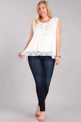 Sleeveless Knit Top