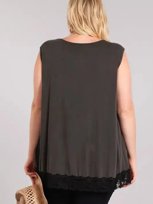 Sleeveless Knit Top