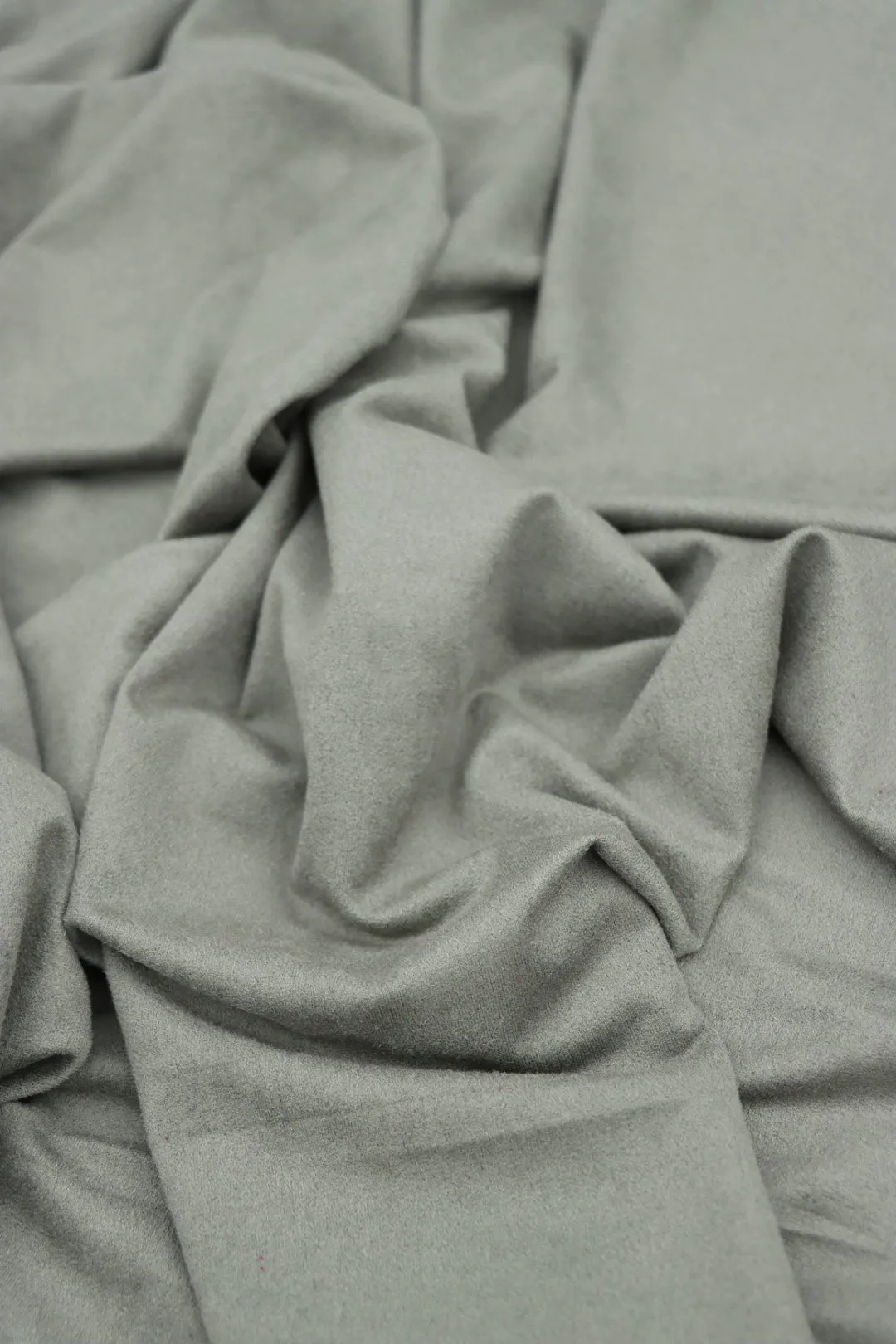 Smokey Sage Microsuede Jersey Knit