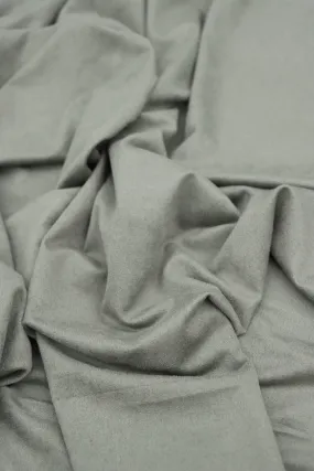 Smokey Sage Microsuede Jersey Knit