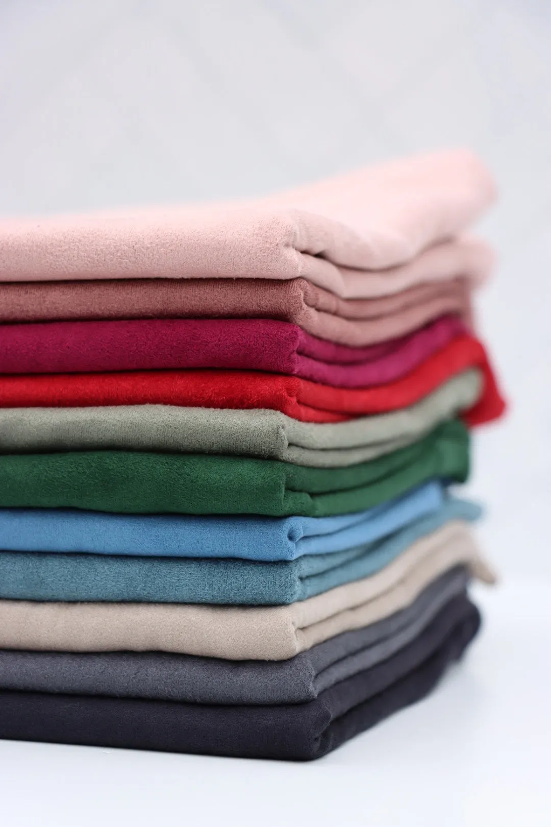 Smokey Sage Microsuede Jersey Knit