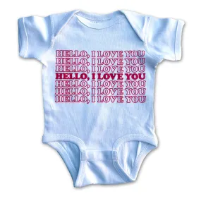 Sol Baby Hello, I Love You Bodysuit