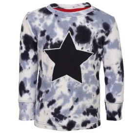 Star Tie Dye Thermal Shirt