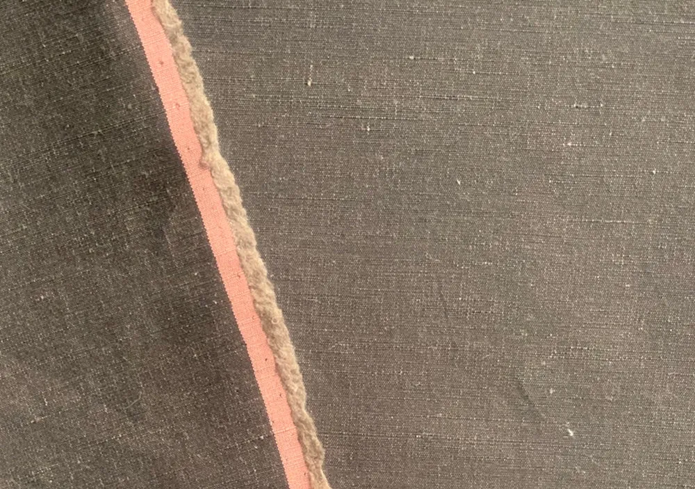 Subtly Slubbed Chocolate Brown Linen (Made in Italy)