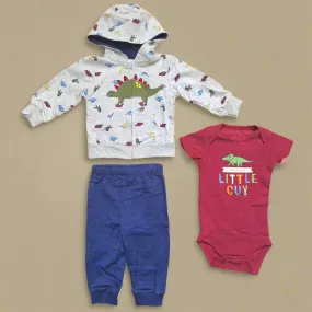 Sugar Baby - 3 Pieces - Suit Set - Dinosaurs - Thailand