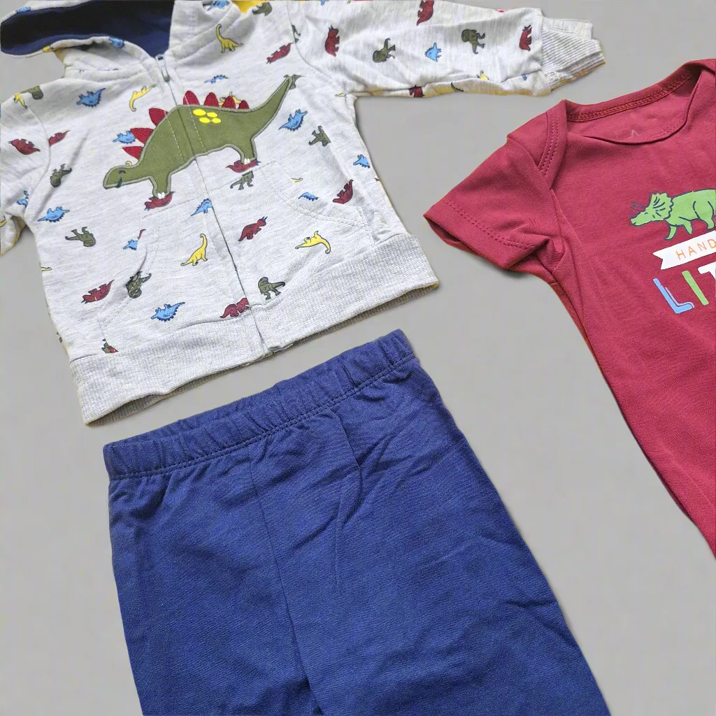 Sugar Baby - 3 Pieces - Suit Set - Dinosaurs - Thailand