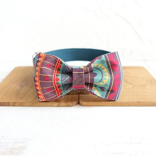 The Maya Personalised Dog Collar Handmade Laser Engraved