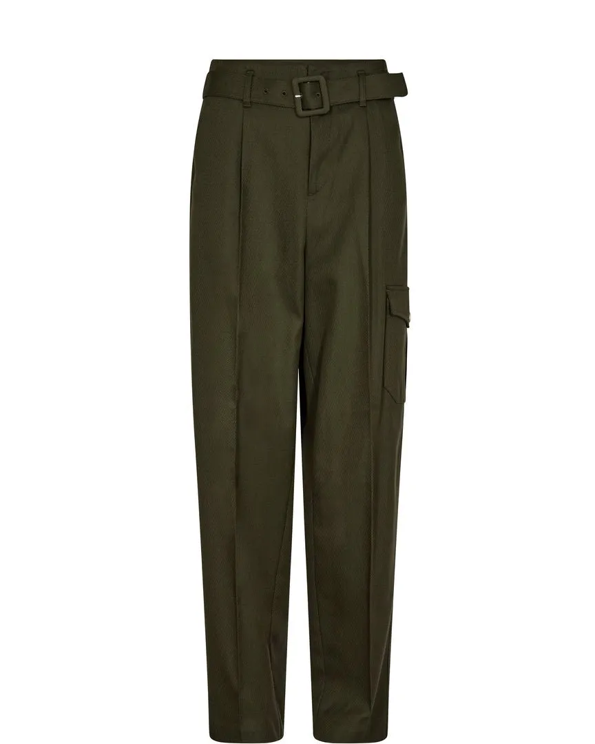 Thera Leport Pant | Forest Night Green