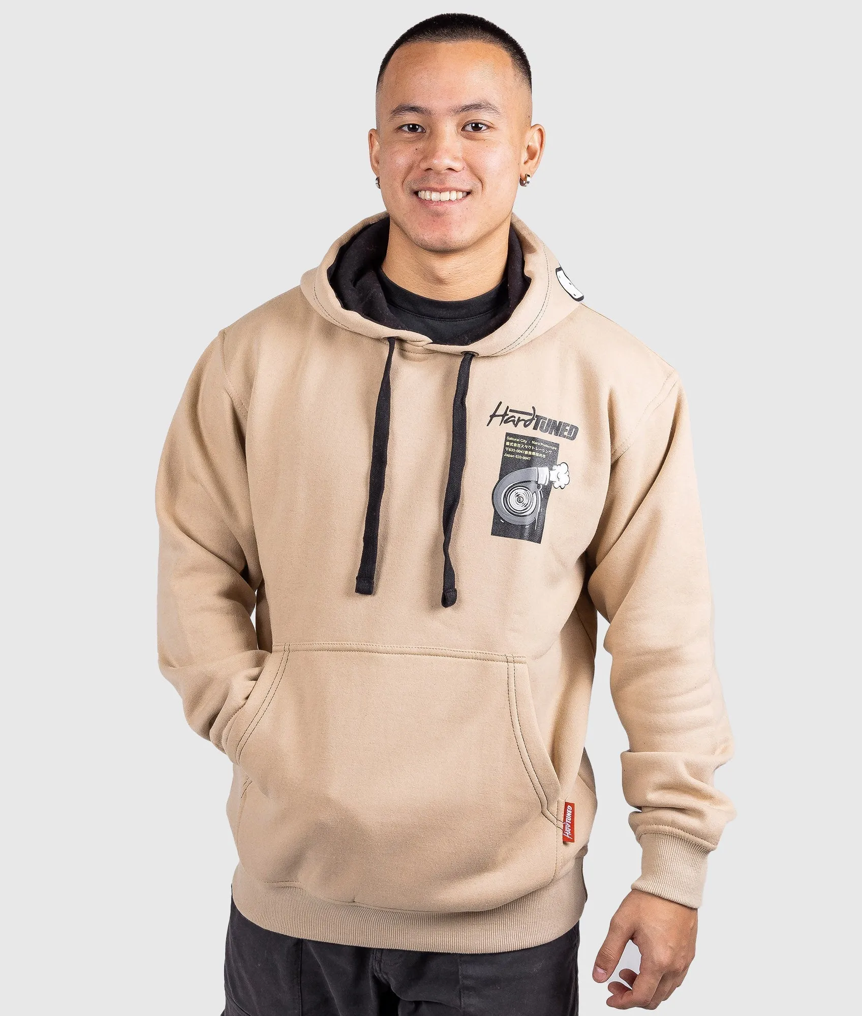 Turbo Bunny Hoodie - Tan