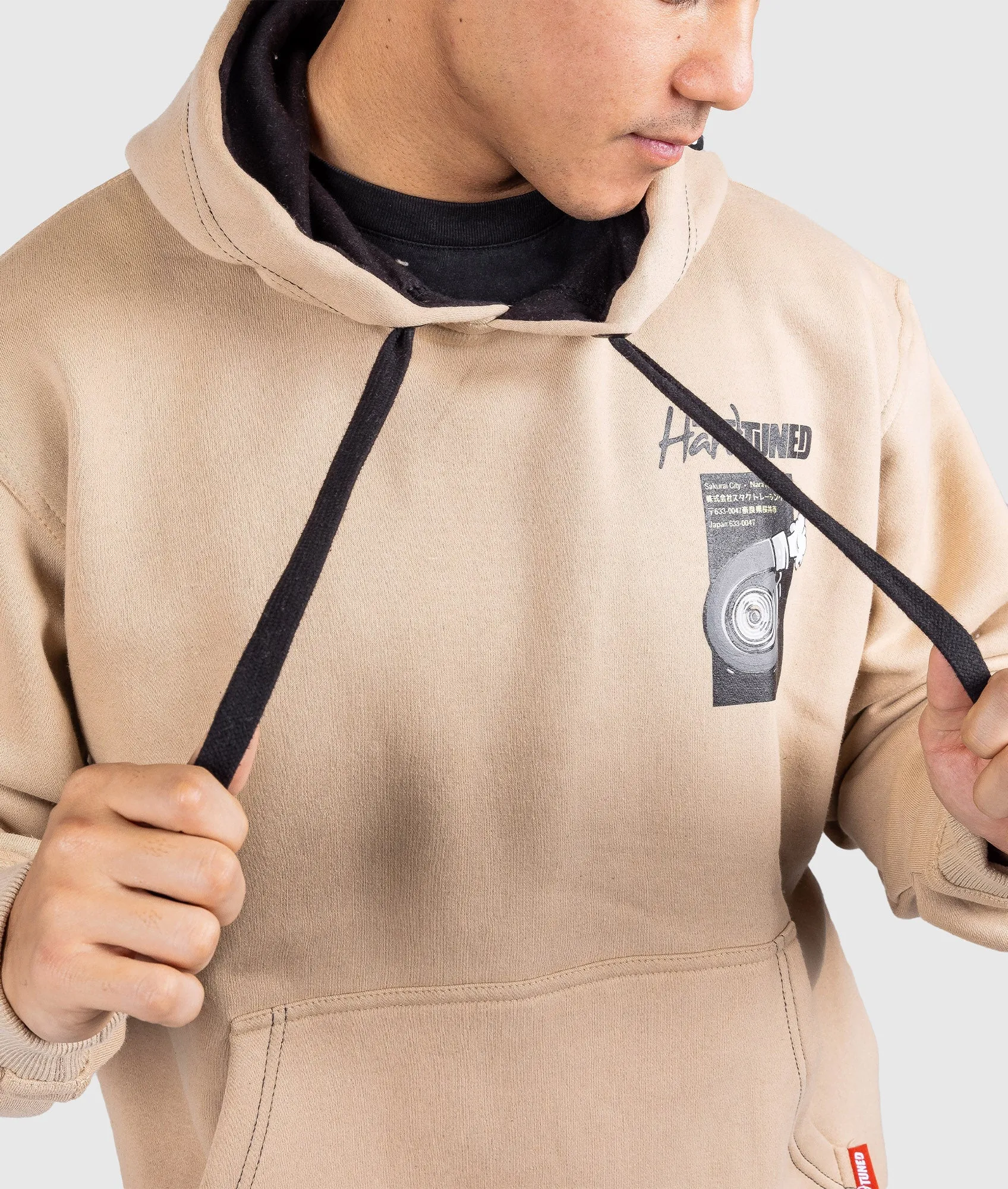 Turbo Bunny Hoodie - Tan