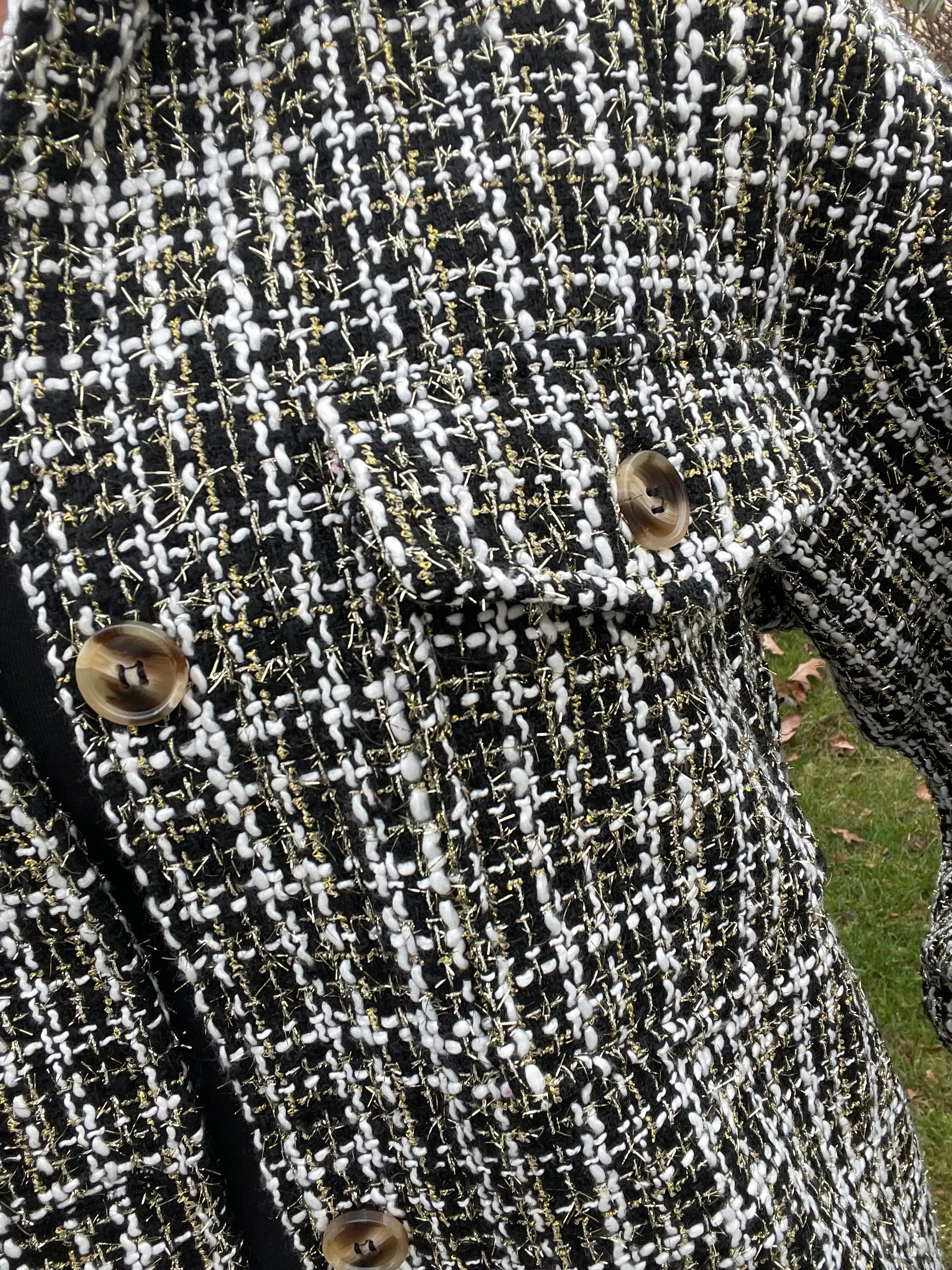 Tweed Sparkle Blazer
