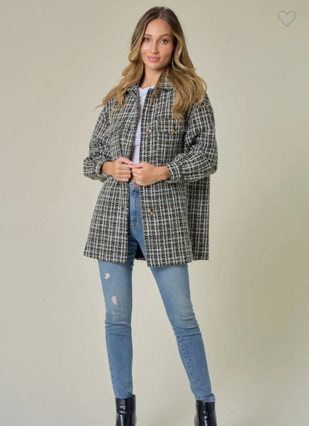 Tweed Sparkle Blazer