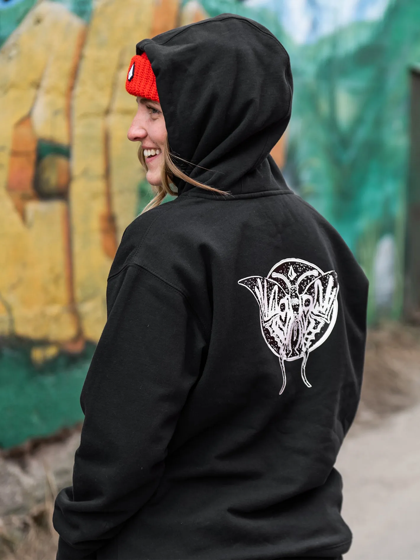 Womens Costus Pullover Fleece - Black