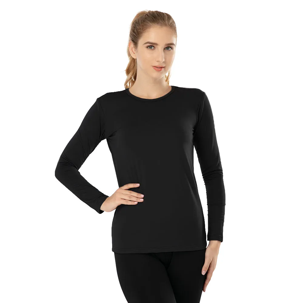Womens Thermal Tops Comfort UnderwearWomenswear Longsleeves Basic
