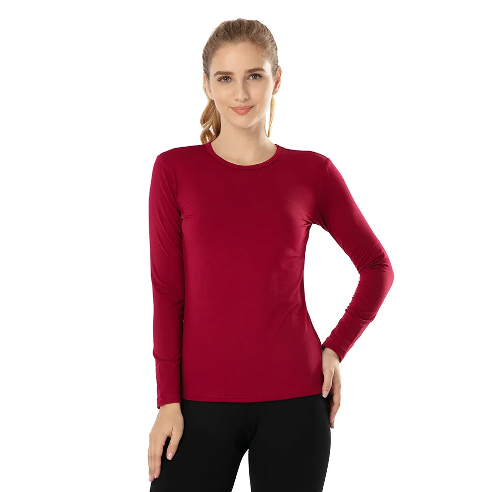 Womens Thermal Tops Comfort UnderwearWomenswear Longsleeves Basic