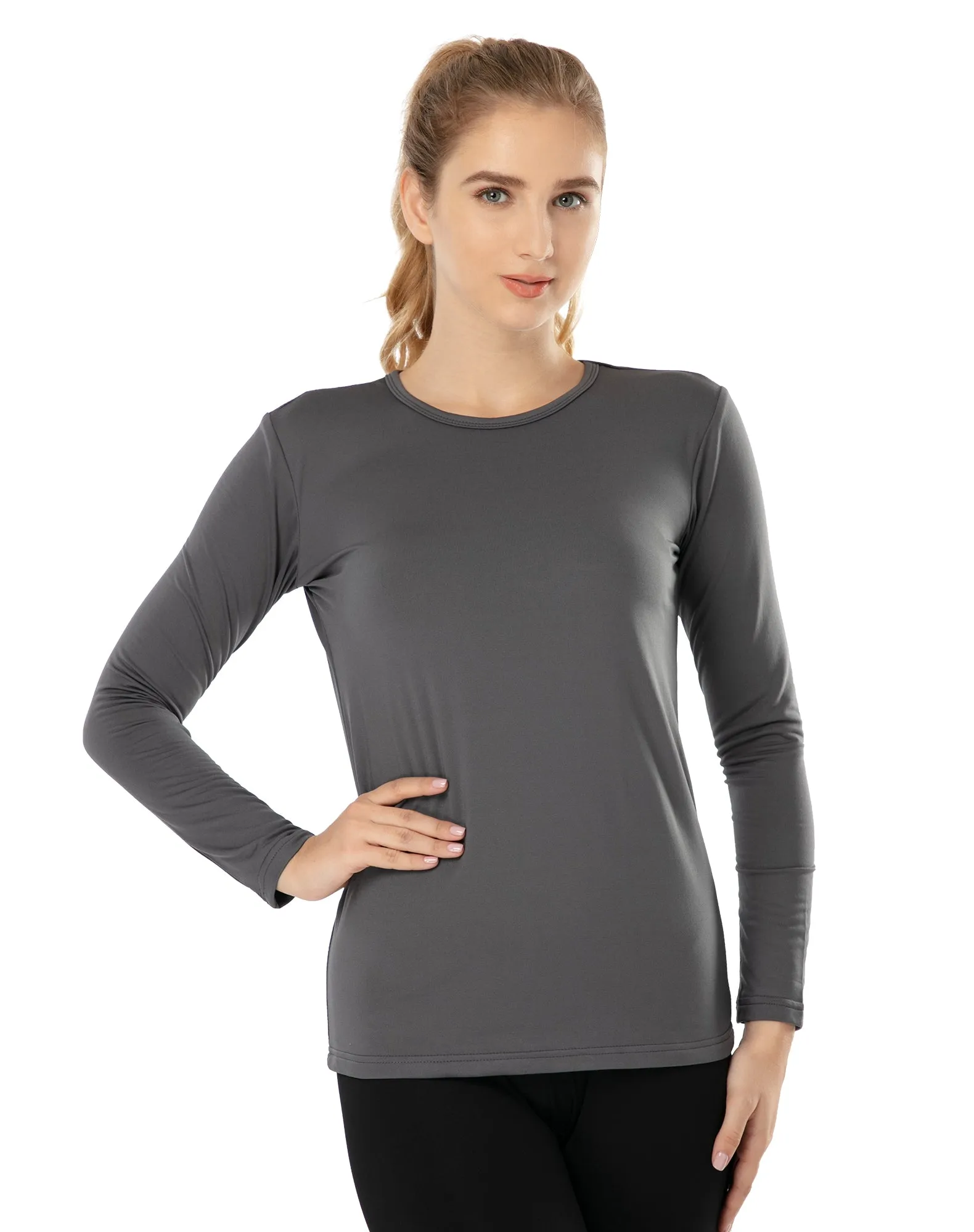 Womens Thermal Tops Comfort UnderwearWomenswear Longsleeves Basic
