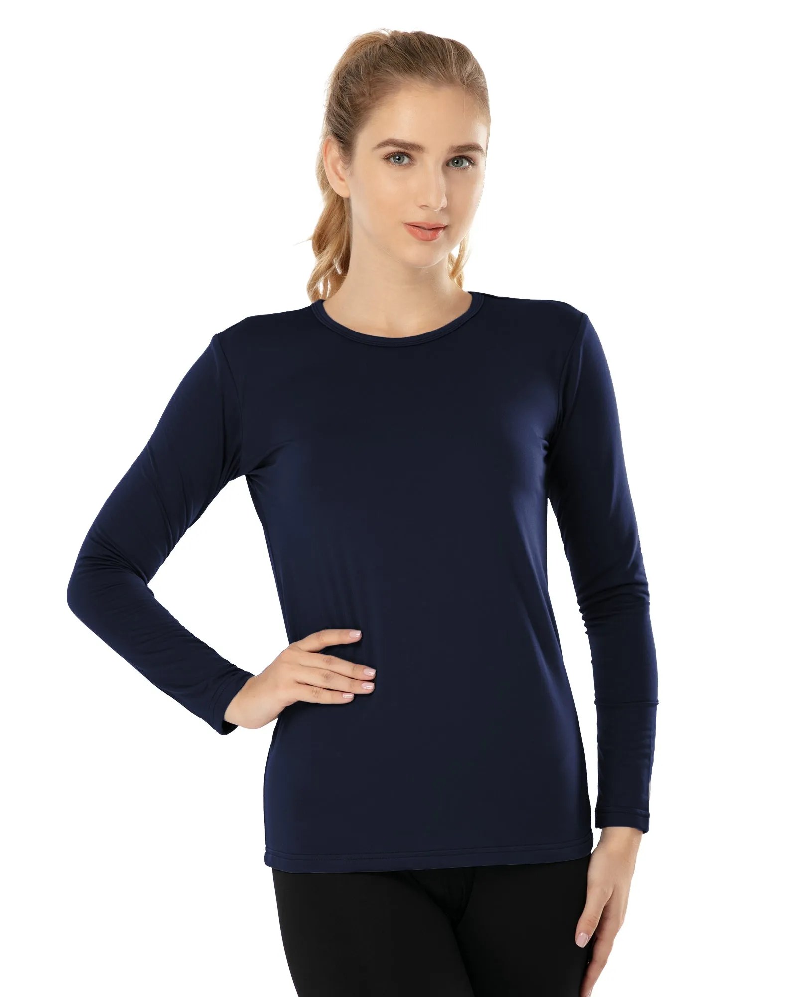 Womens Thermal Tops Comfort UnderwearWomenswear Longsleeves Basic